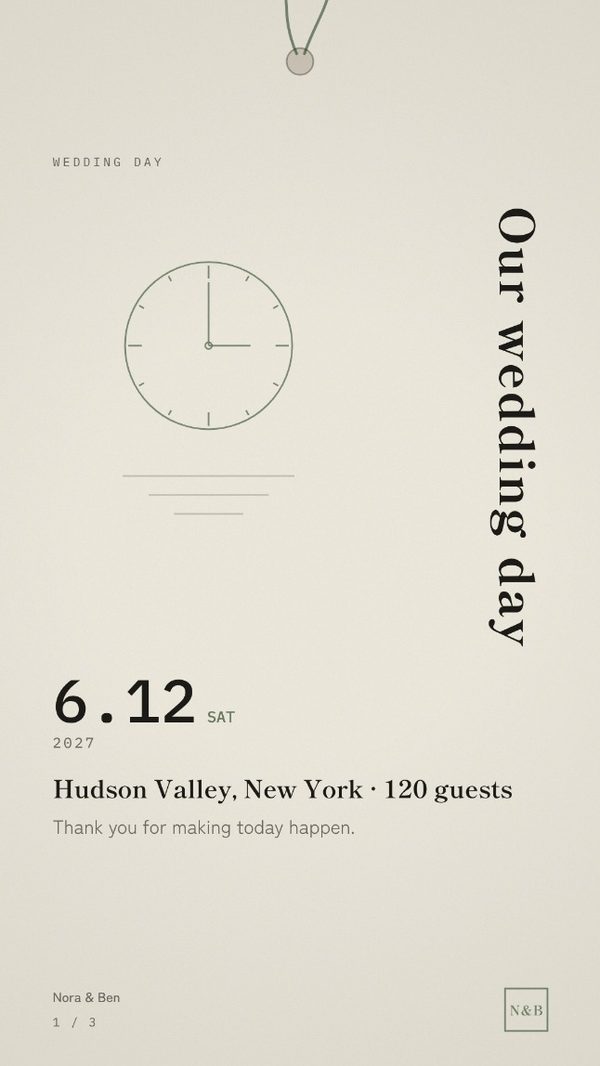Cover of the Wedding Day Timeline